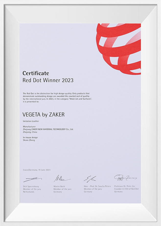 Certificate Red Dot Winner 2023