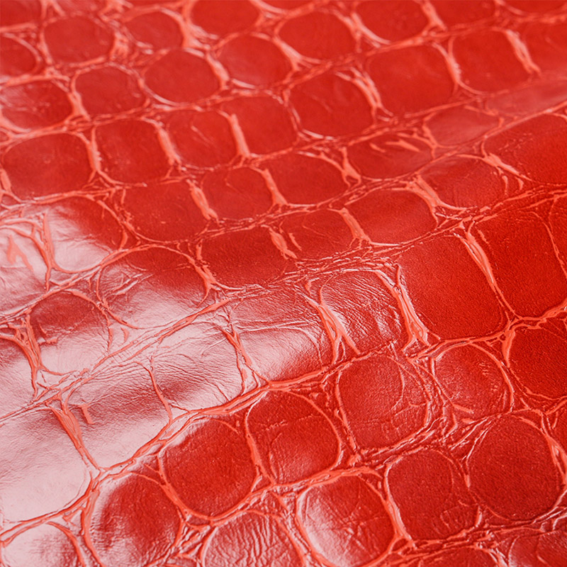 JK-UK5UG-P Red Alligator-Painted Leatherette