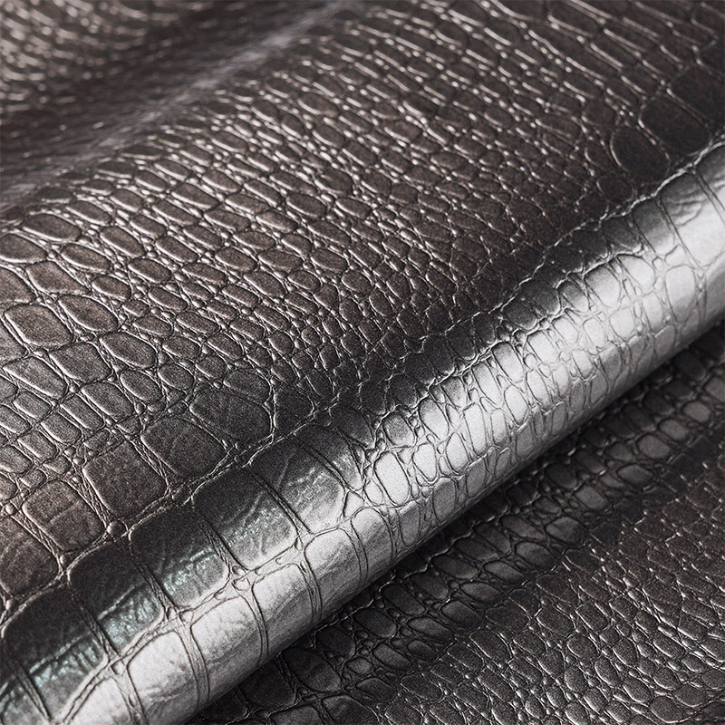 JK-FA3EP Gunmetal Crocodile Leatherette JK-FA3EP Gunmetal Crocodile Leatherette