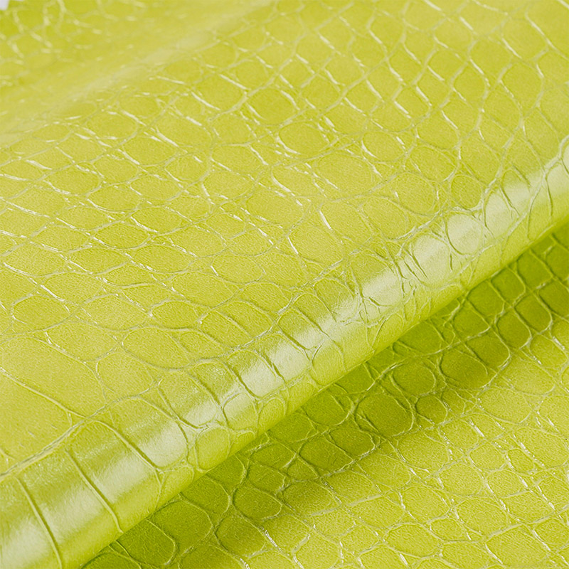 JK-VPX5211A Bright Green Alligator-Painted Leatherette