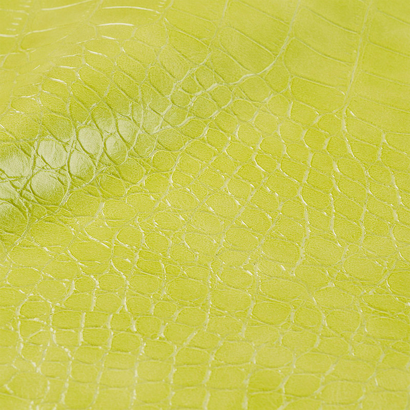 JK-VPX5211A Bright Green Alligator-Painted Leatherette