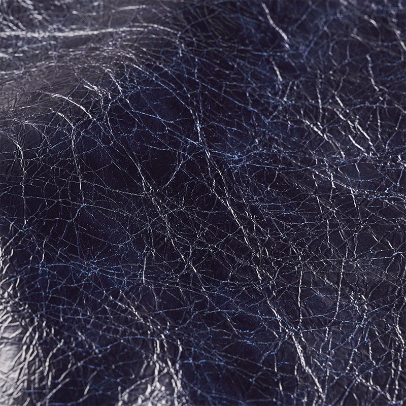 JK-AF3AL-P7 Navy Crackle Leatherette